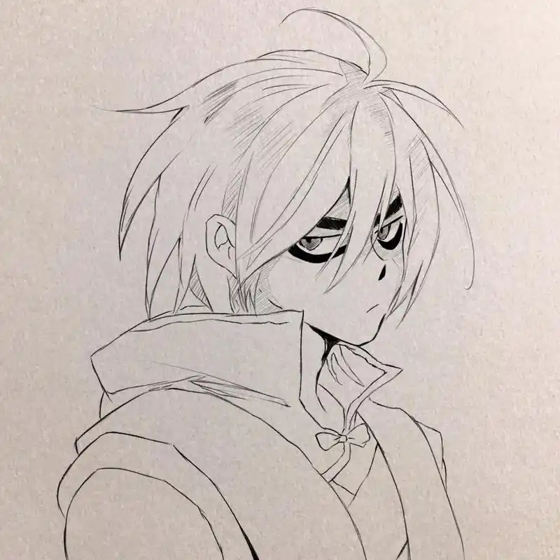 刺客伍六七大号手绘教程 比例 正方形 求教程请直接评论私信!