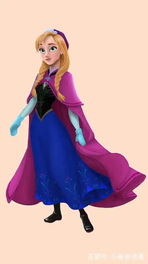 冰雪奇缘:25种不同形象的安娜公主,赛亚人版很傲娇!