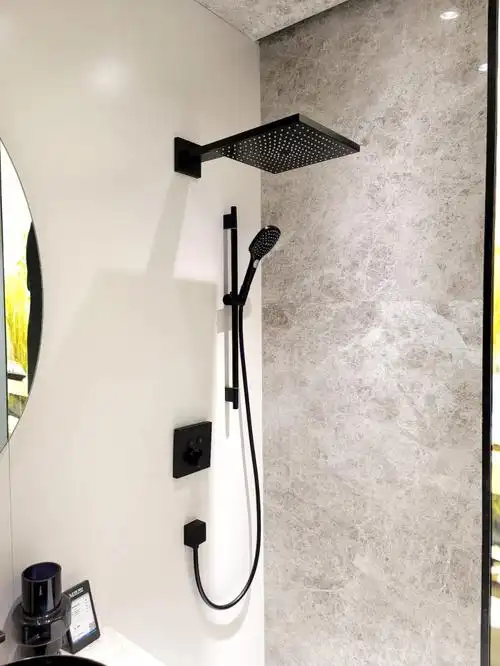 汉斯格雅黑色暗装花洒