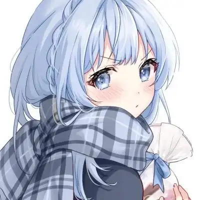 动漫女生头像可爱呆萌好看图片