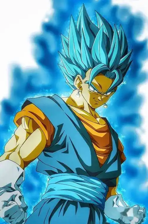 超蓝贝吉特 脸上写着无敌的男人