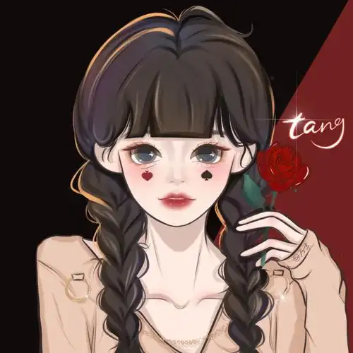 三人闺蜜头像 画师:乃棠nait