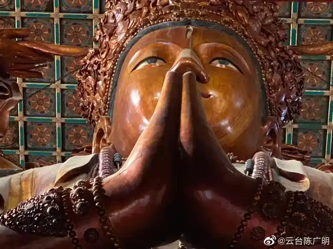 「世界遗产自驾」普宁寺千手观音世界上最大的金漆木雕佛像