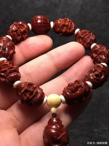 完美包浆橄榄核手串