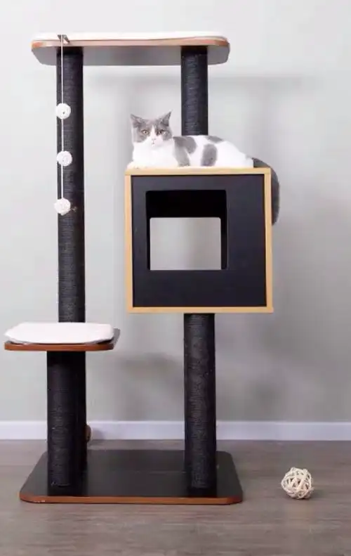 讨论自制猫爬架更新