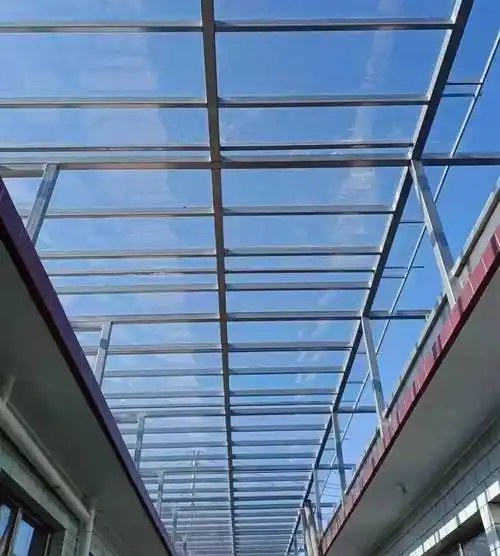 耐力板全透明阳光板采光板pc耐力板塑料板屋顶车棚雨棚大棚遮雨板玻璃