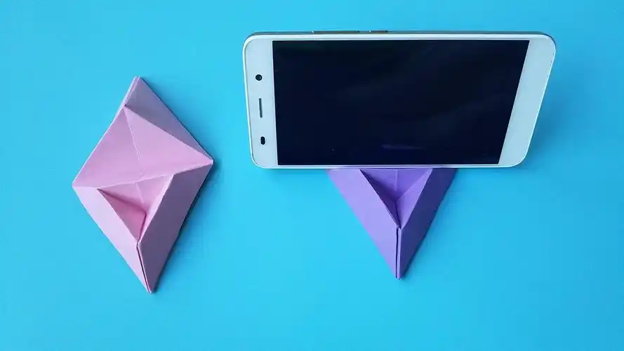 折纸王子教你折纸手机支架,讲解详细,简单又实用