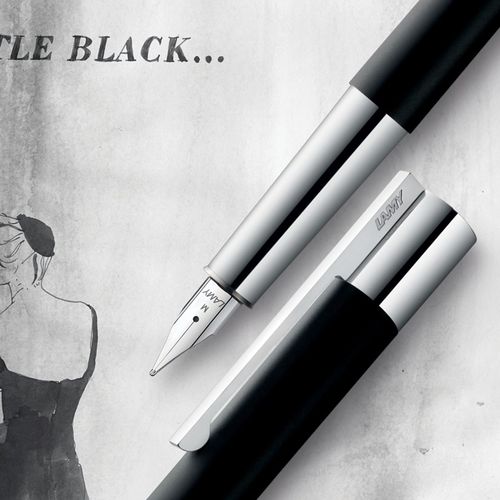 德国代购lamy天阶钢笔凌美scala冰川蓝黑色粉色紫罗兰关关娘正品