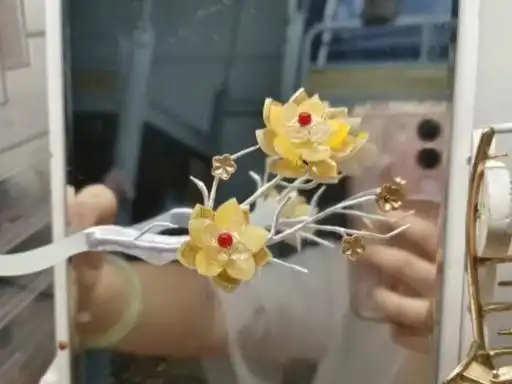 手工制作!古风发簪