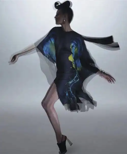 美国时尚芭莎bazaar2013年2月亚洲风格的服装