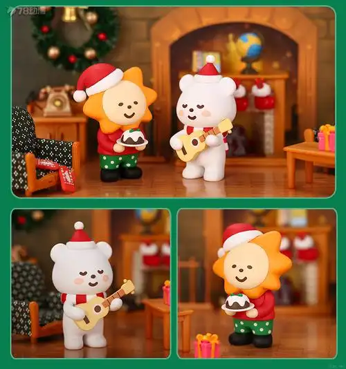 fluffy house系列 盲盒系列 彩虹妹妹圣诞