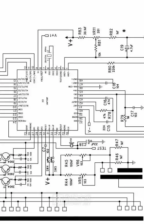伊来科万用表想弄明白主芯片结果