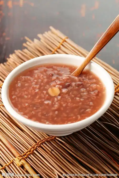 红豆莲子粥图片