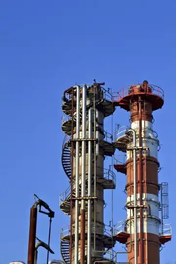 工厂工厂的烟囱