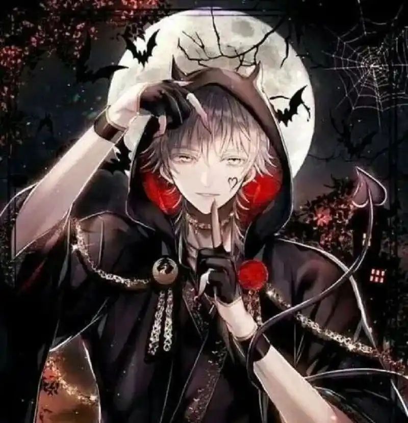 男生黑暗系霸气头像