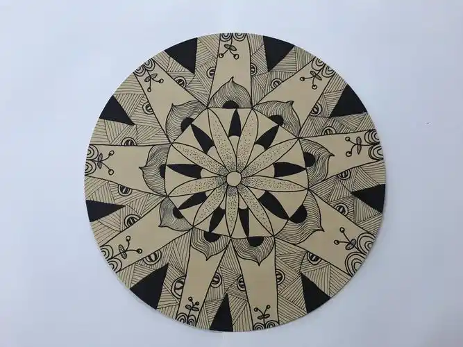 桐小童心童画社团手绘童年之民族纹样