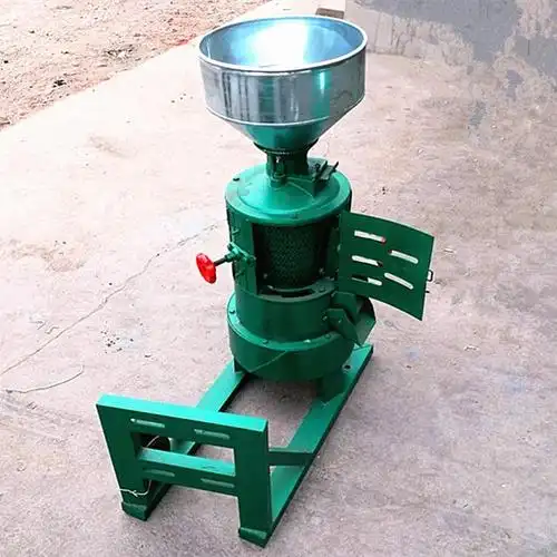 商用加工谷子去皮打米机/砂辊式高粱黄豆脱外皮碾米机/生产销售