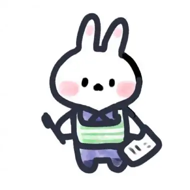 可爱小兔头像卡通图片