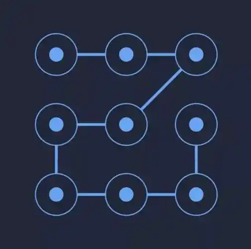 3,强迫症患者型为了简单好记,许多人把九宫格的密码图形设置成了名字