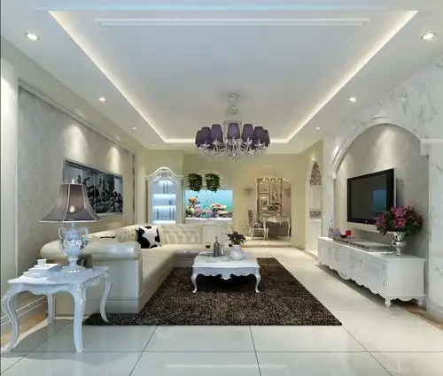 10万全包打造120平三居室 3套简欧风格装修效果图