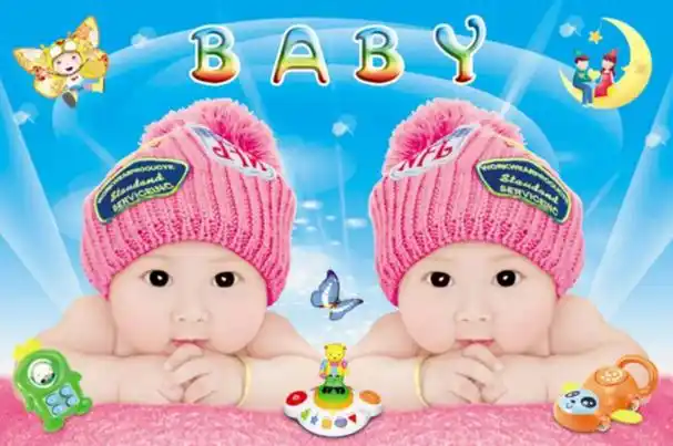 妈妈孕期常看可爱娃娃照宝宝2个多月后竟和画报娃娃撞脸