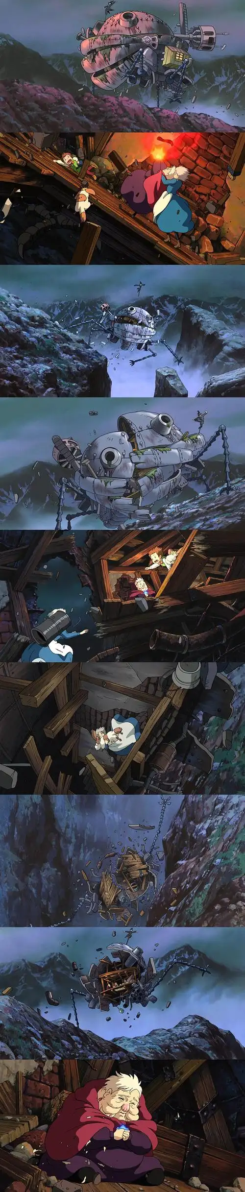 ハウルの动く城 2004】89 br/>宫崎骏 hayao miyazaki  br/>#电影场景