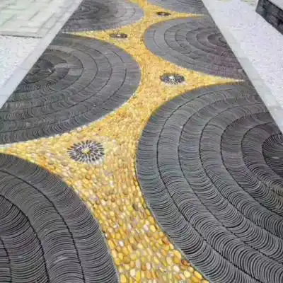 仿古装饰立瓦条铺地立瓦窗花瓦片装饰中式青瓦拼花背景