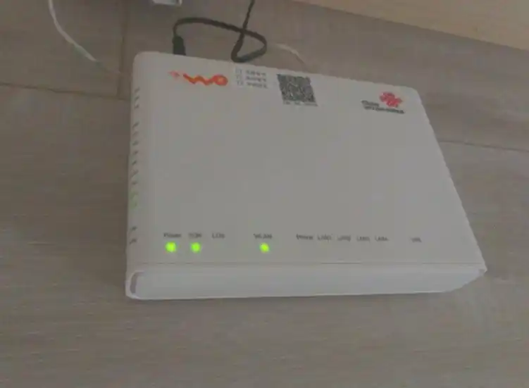 联通光猫注册灯一直闪