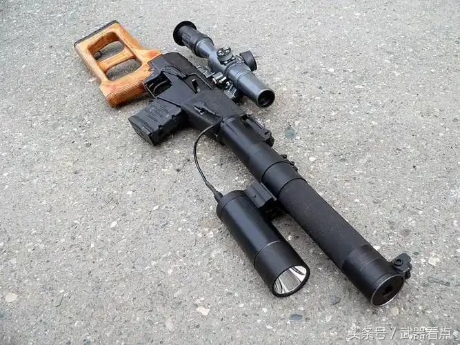 军事丨俄罗斯"vss特种微声"狙击步枪