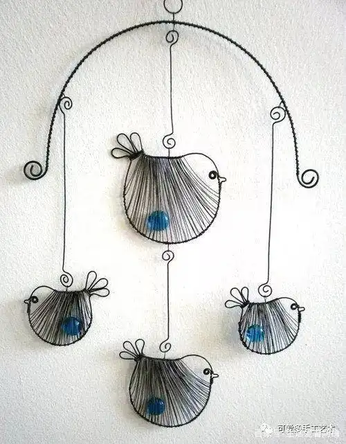 变废为宝用铁丝做手工,没想到成品出来这么多人喜欢,附教程