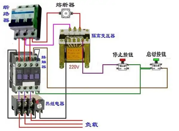 隔离变压器控制回路