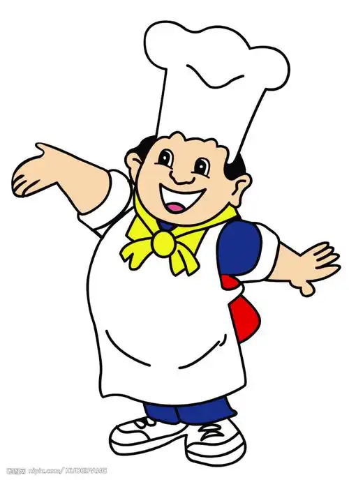 卡通厨师