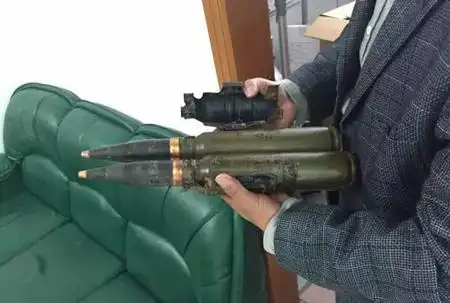 舟山渔民撒网捞出2枚炮弹初步认定为37高射炮