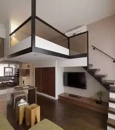 超幸福33平米loft风格小户型家居装修设计案例_保驾护航装修网