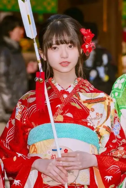 小圆脸真的是可爱的代表斋藤飞鸟和服好美