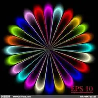 快手头像七彩光圈_微信头像图片大全