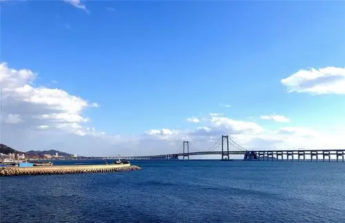 大连星海湾海滨风光