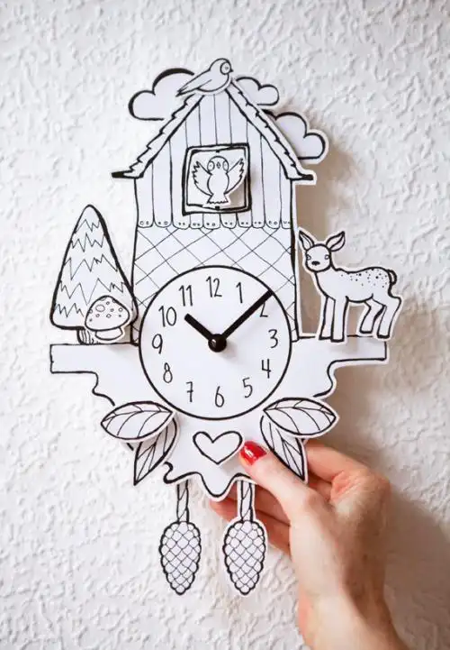 步骤图教程怎么画简笔画教程漂亮的时钟简笔画儿童节钟表简笔画怎么画