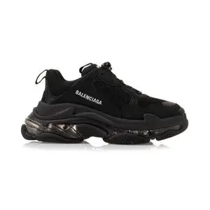 巴黎世家黑色老爹鞋