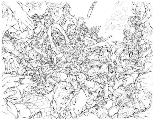 碉堡线稿!下载地址:www.cgink.com