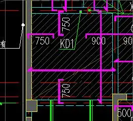 这是分离式配筋的,低筋是下面图