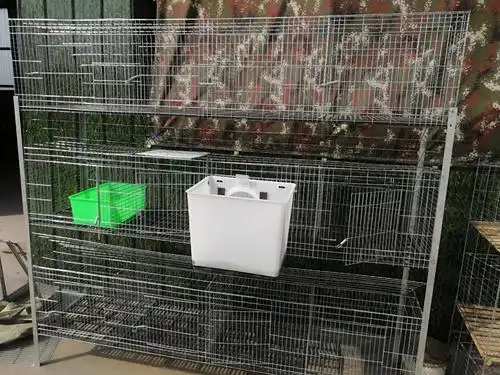 笼具 十二位子母兔笼 兔笼子 母兔繁育笼箱母兔产箱包邮