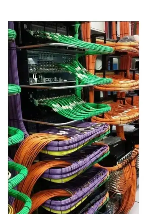 科学的综合布线工艺欣赏《迅力人》提供