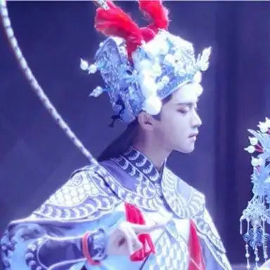 戏曲情侣头像真人戏曲京剧情头一男一女图片头像