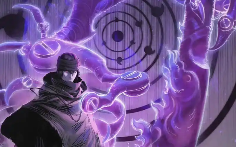 【手机动态壁纸】轮回眼佐助——须佐能乎!