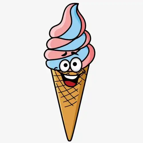 卡通背景_卡通冰激凌png素材-90设计