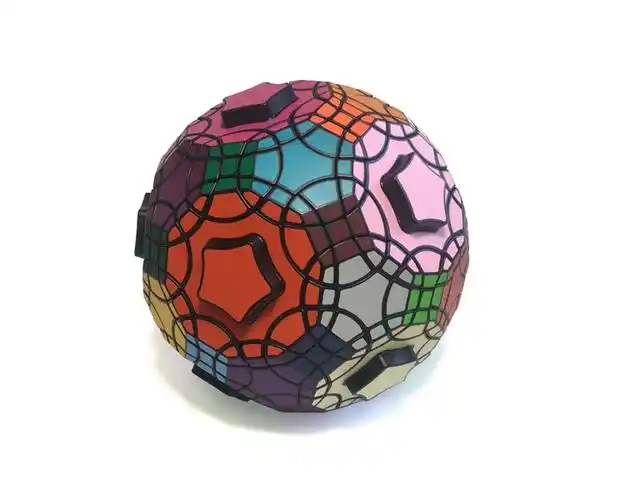 高难度异形魔方62面足球魔方大宝球魔方大体积高难度异形魔方樱途c1o3