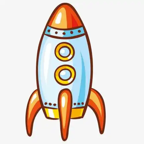 卡通宇宙飞船设计zzb101号飞船宇宙飞船火箭图案太空飞船与运载火箭