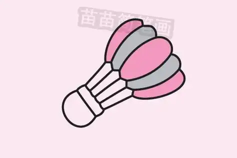 羽毛球简笔画打羽毛球的人简笔画图片欣赏 5068儿童网羽毛球拍简笔画
