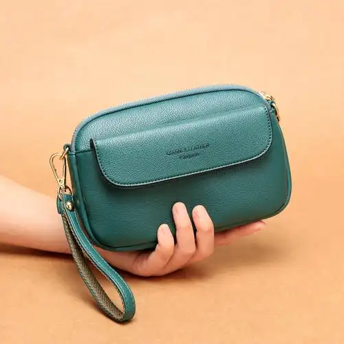 夏天小包包女包2020新款真皮女士手拿包时尚手抓包休闲斜挎包牛皮